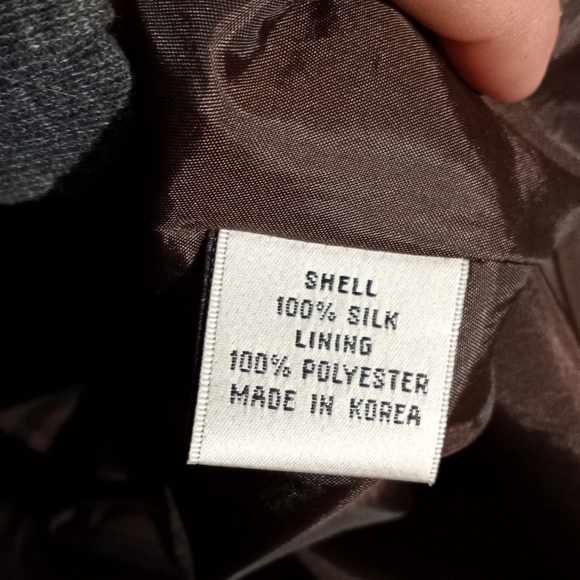 TALBOTS Silk Brown & Black Animal Print (tiger/zebra) Dress, sz 10 - Picture 3 of 5